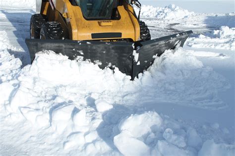 how to charge for skid steer snow removal|skid steer snow removal attachments.